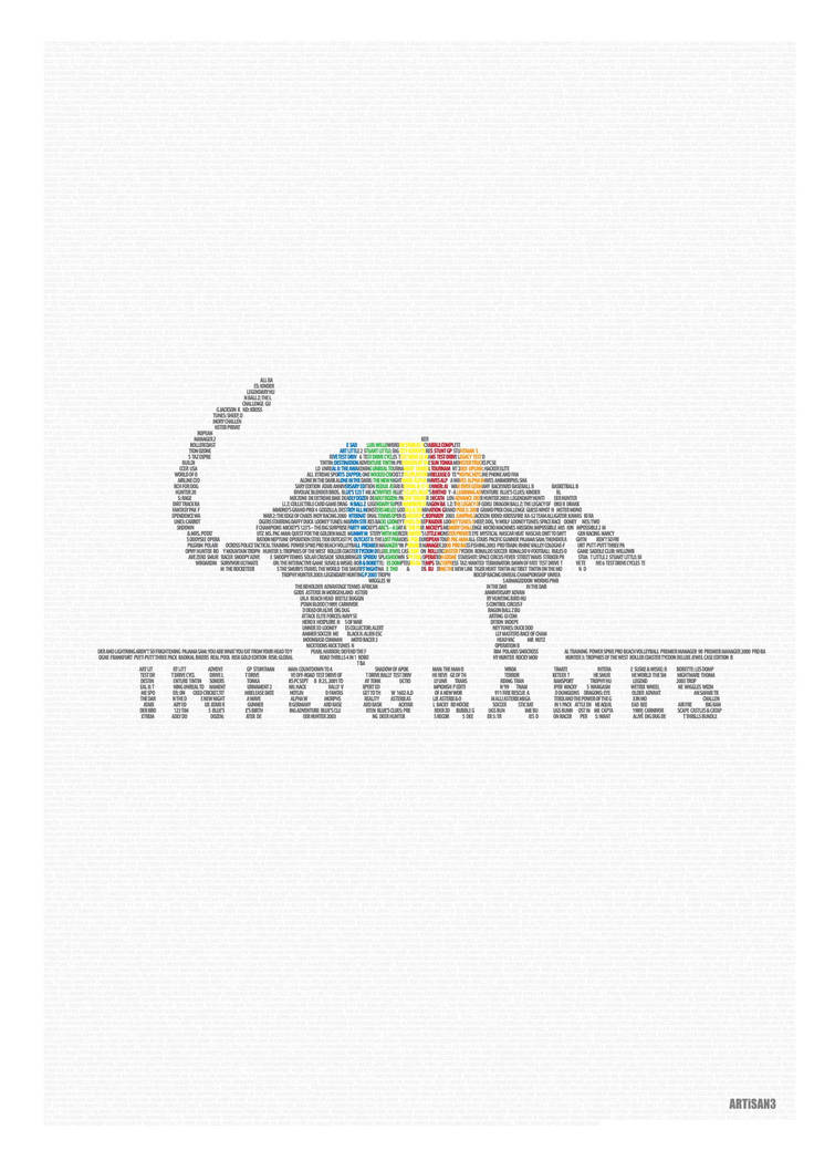 Computer Game Company Poster with Typography 3 by artisan3