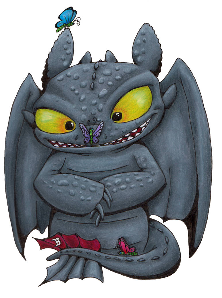Toothless by angel7sin7 on DeviantArt
