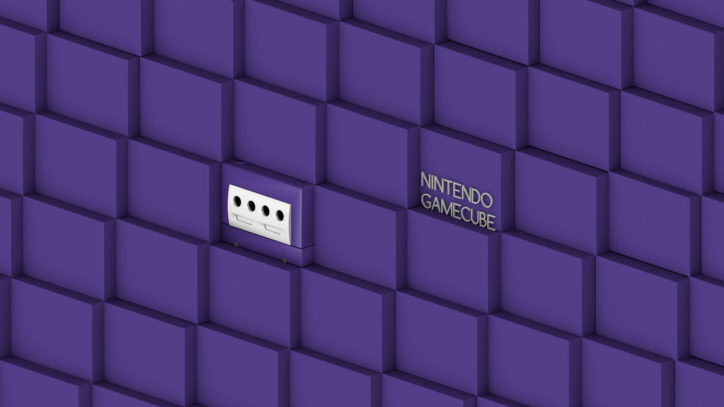 Pattern Gamecube Wallpaper Gamecube Logo