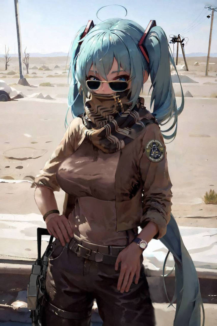 Military Miku by Aizeeel01 on DeviantArt