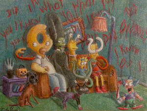 The Simpsons Couch of Horror