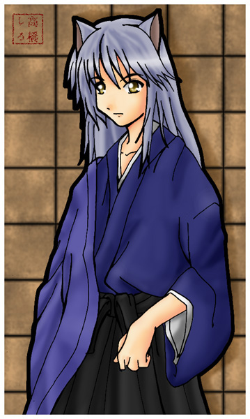 Youko Kurama: Blue Yukata