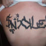 Graffiti Back Tattoo 2