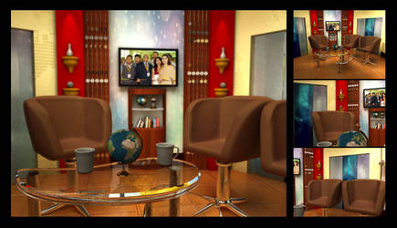 KTN News Morning Show Set Design....