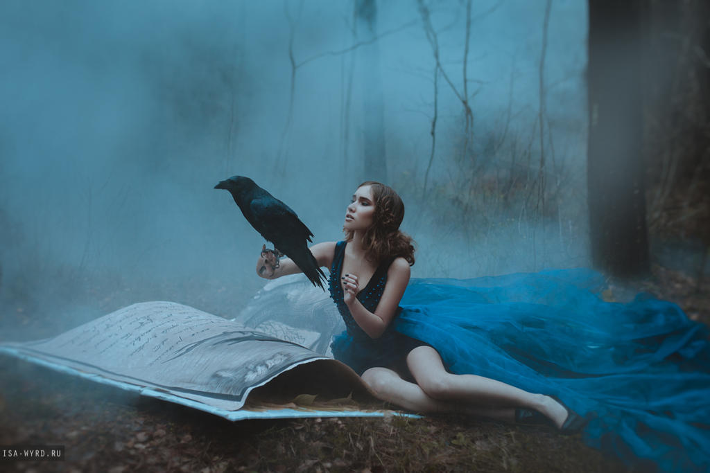 Magic book about Raven by Isa-Wyrd Magic book about Raven by Isa-Wyrd