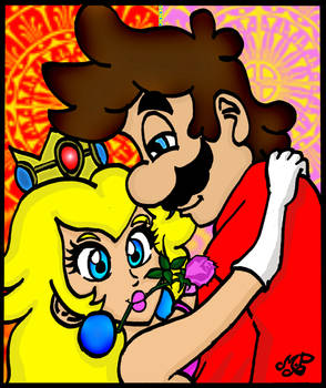 Tango tanglers Mario and Peach