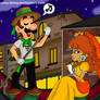 Luigi and Daisy-Valentine day