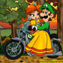 Luigi and Daisy - Sunset ride