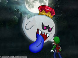 Luigi and King Boo