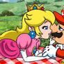 Mario and Peach: You are so perfect