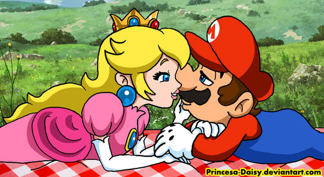 Mario and Peach: You are so perfect