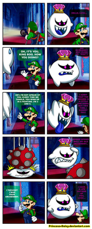 King Boo and Luigi - My old archenemy