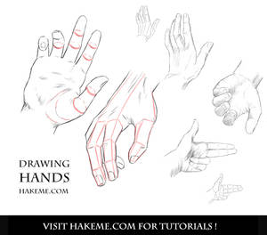 Drawing hands - tutorial!