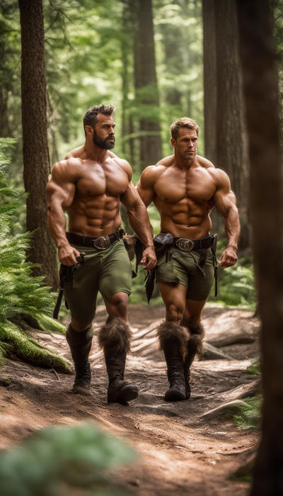 Forest Rangers - Casual Friday by movingtohappy on DeviantArt