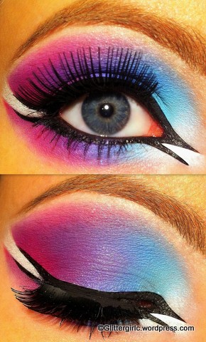 Colorful Arabic Eye! :)