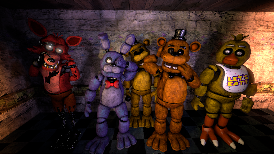 Five Nights at Freddy's 1 (V3) by Stennax on DeviantArt