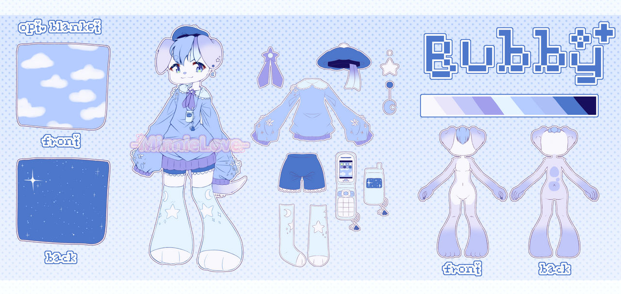Bubbies Script Bubby ref by MinnieTheFoxie on DeviantArt