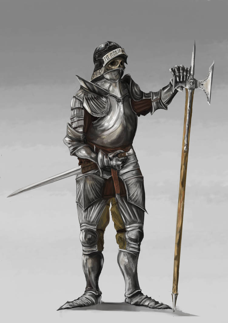 Skeleton Knight by robinspitzer on DeviantArt