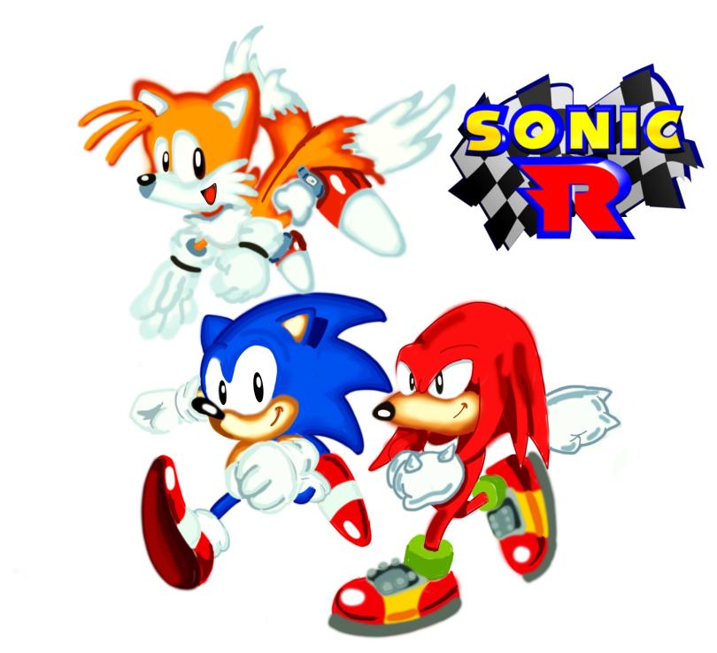 Sonic R art by Luketheanimator09 on DeviantArt