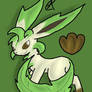 Leafeon Journal Skin Top