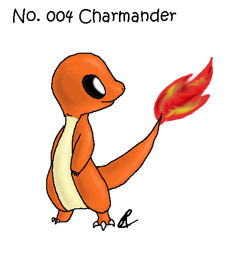 No. 004 Charmander