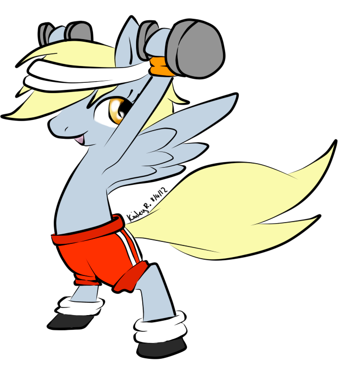 Commission- Derpy by AbyssinChaos on DeviantArt