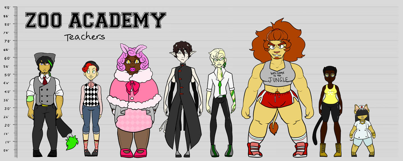 [ZOO ACADEMY] The Teachers by bailey1rox