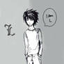 L from death note 