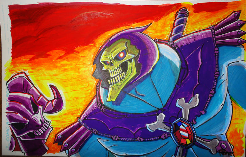 Skeletor 17 x 11