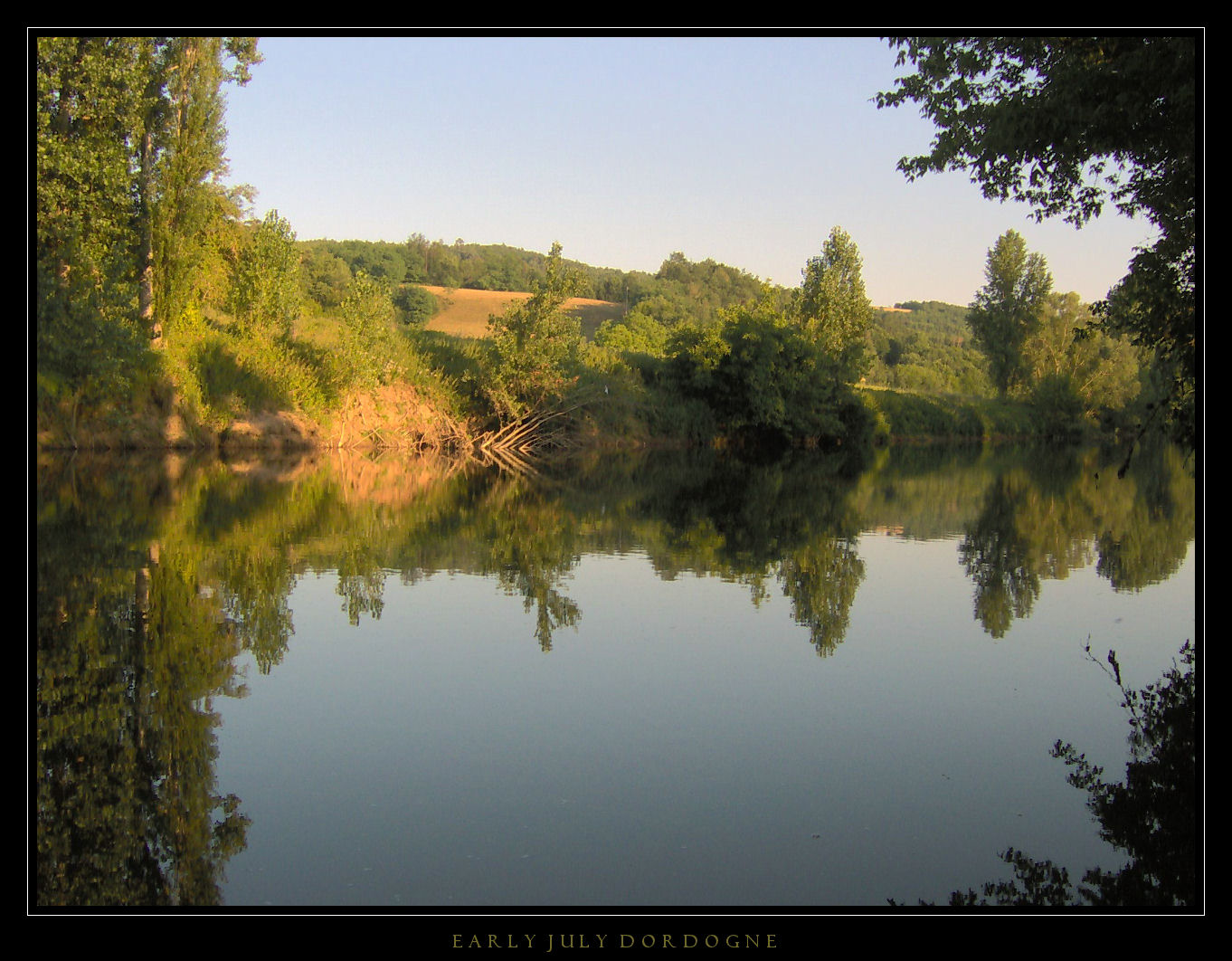 early July Dordogne