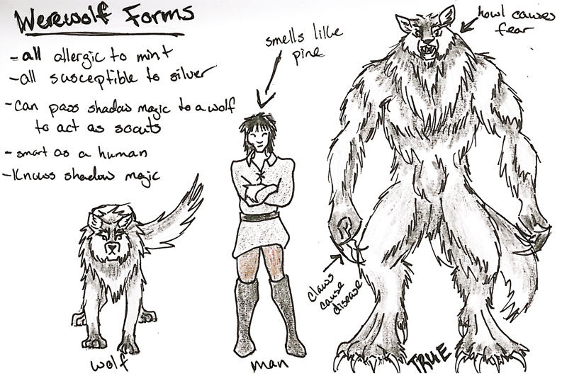 Guide to Werewolves by cjkennedy on DeviantArt