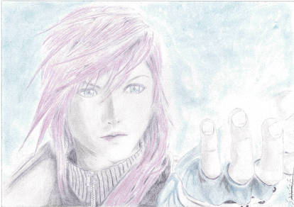 Final Fantasy 13 Lightning art