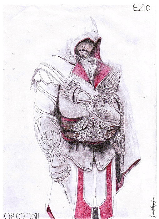 AC Brotherhood Ezio art