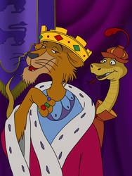 Prince John and Sir Hiss