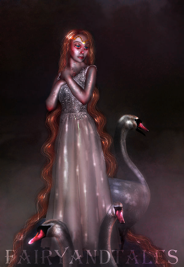 Enchanted swan by FairyAndTales Enchanted swan by FairyAndTales