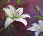 Lilies for Mother by heartMelinda