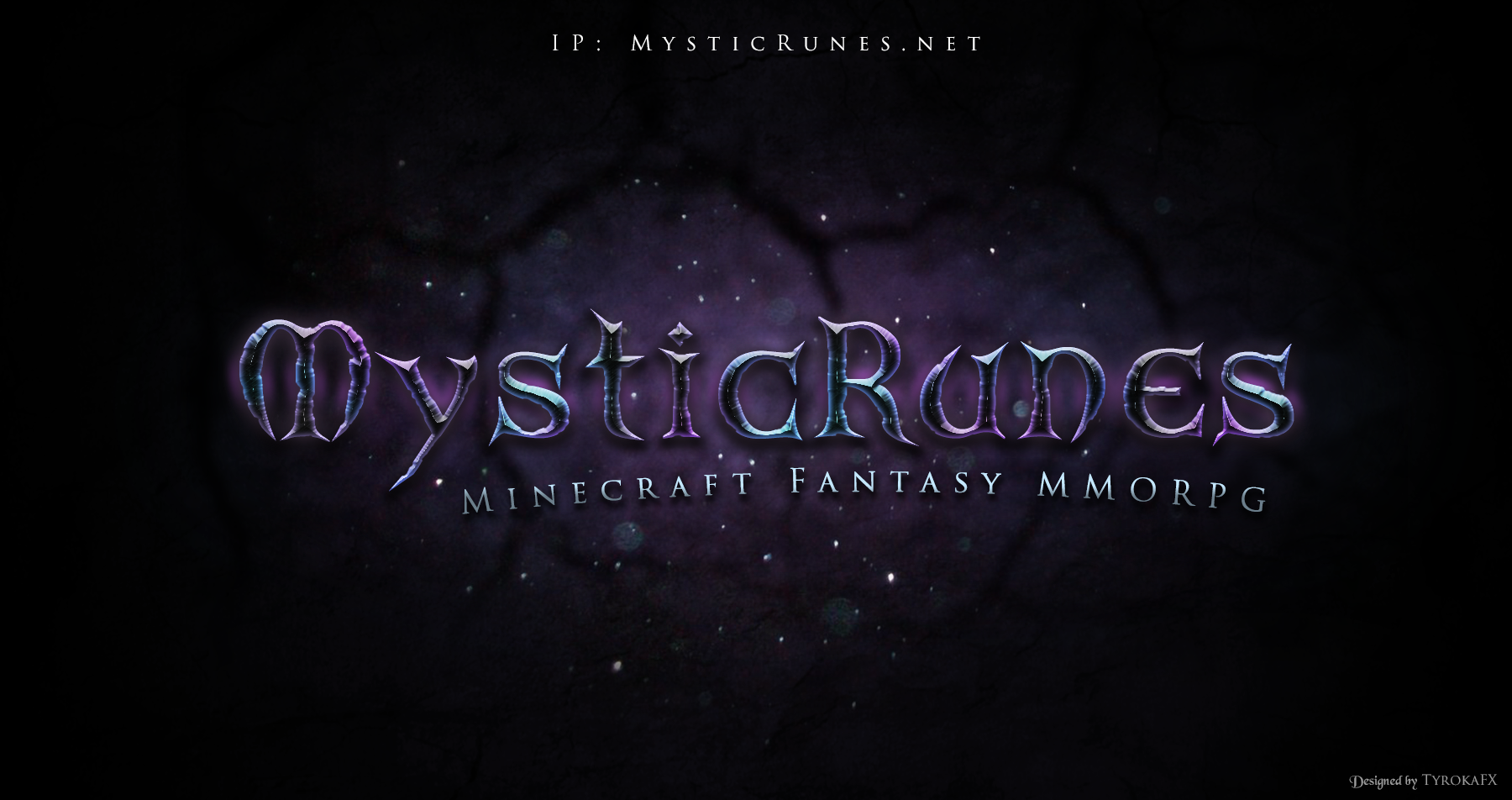 Mthyic Runes Logo MysticRunes - Minecraft Fantasy MMORPG Logo by TyrokaFX on DeviantArt