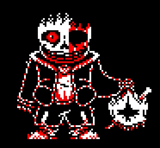 Pixilart - Horror sans animation by Errorkindasus