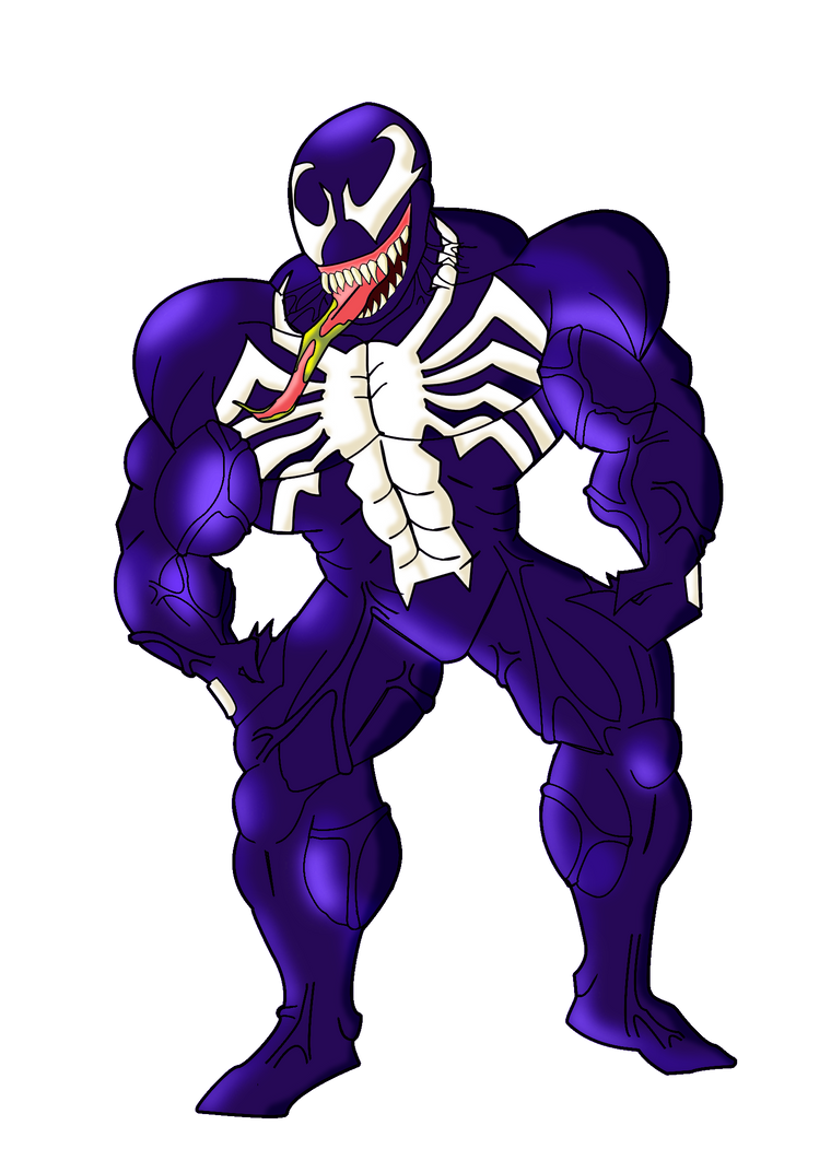 Venom Inverted Color Venom - Color by omegalucas on DeviantArt