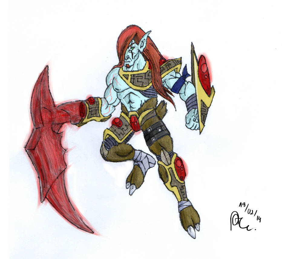 Reaper Orc of the Many Colors by omegalucas on DeviantArt