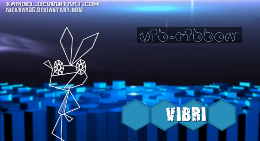 PLAYSTATION LEGENDS: VIBRI (VIB-RIBBON) by Alexray35 on DeviantArt