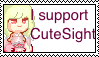 I Support CuteSight Stamp