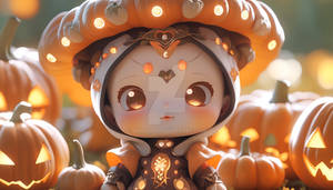 Cute Pumpkin Character