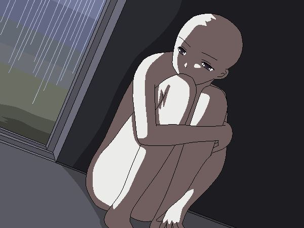 wallpapers Anime Base 2 People Falling sad anime girl base2 by dia33artemis on