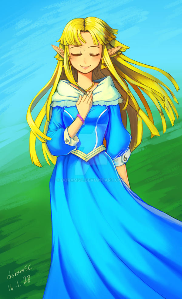 zelda blue dress Blue Velvet Princess Dress Zelda Cosplay Costume Girl Top Skirt Outfit Full Set Halloween Comic Con Anime Dresses Custom Size