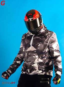 Camo // Hoodie // ByGrey.Art