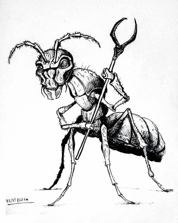 inktober 22/31: Formian by ElliugOmrot on DeviantArt