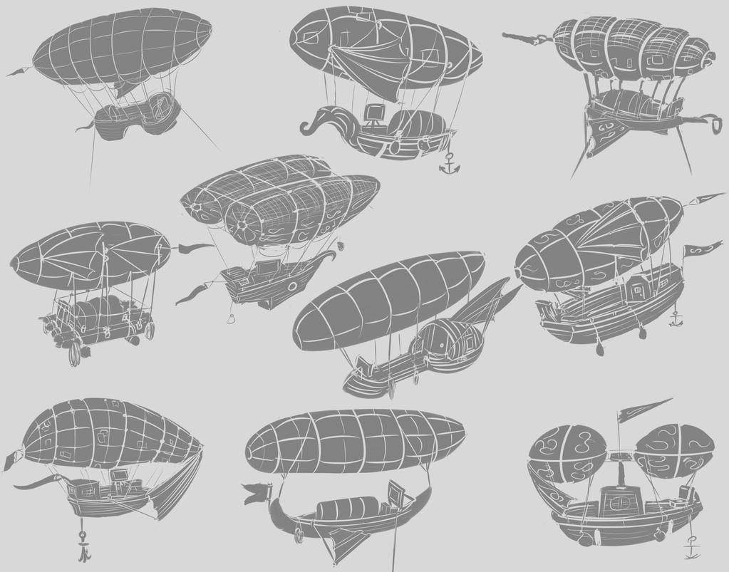 Airship sketch 2