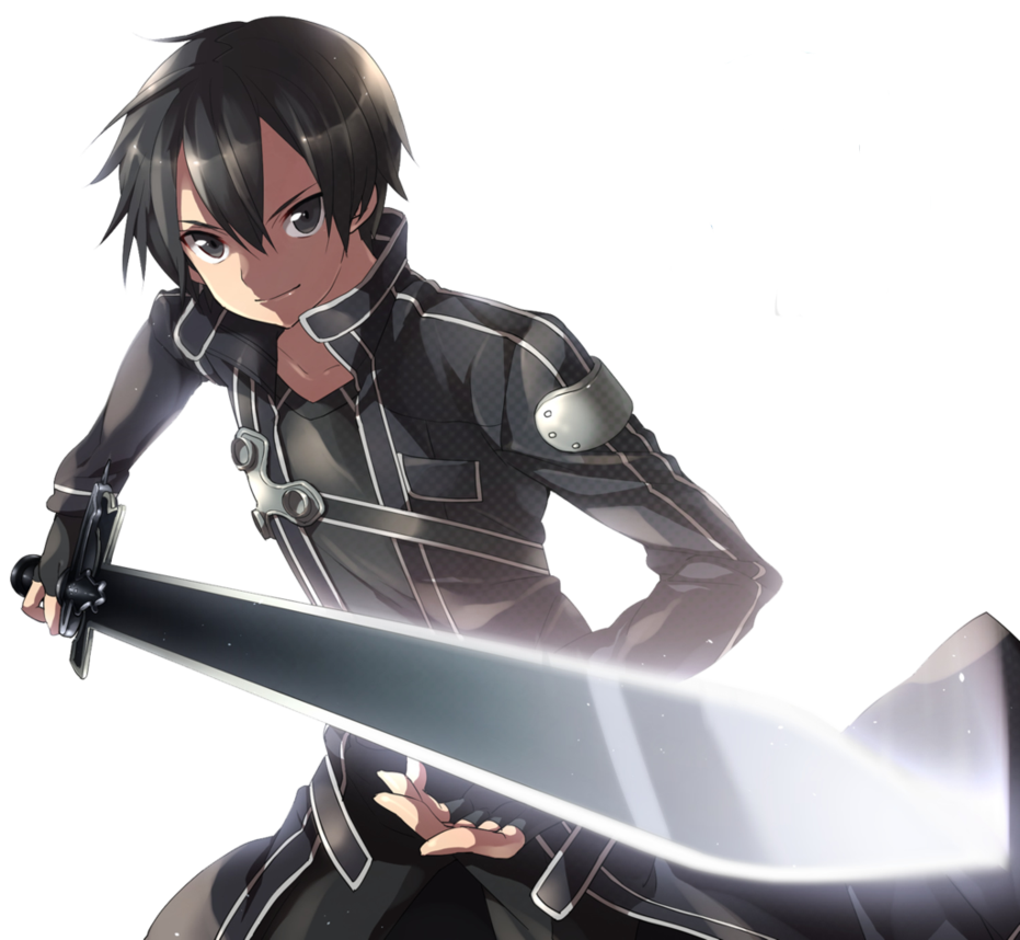 Sword Art Online   Kirito Render