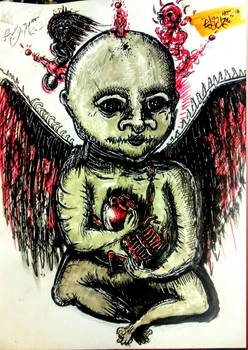 Baby death sketch